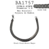 Stainless Steel Snake Men Chain Bracelet, 1.8mm wide