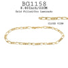 8.80 inch/ 22CM 18K Gold-Filled Bracelet