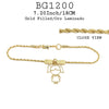 7.20 inch/ 18 CM 18K Gold-Filled Bracelet