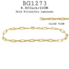 8.80 inch/ 22 CM 18K Gold-Filled Bracelet