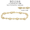 6 inch/ 16.5 CM 18K Gold-Filled Bracelet