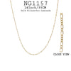 18K Gold-Filled Necklace In 14Inch/35cm