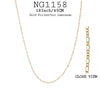 18K Gold-Filled Necklace In 18Inch/45cm