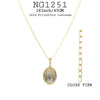 18K Gold-Filled 18Inch/45cm Religious Pendant Necklace