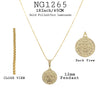 18K Gold-Filled 18Inch/45cm Religious Pendant Necklace