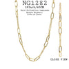 18K Gold-Filled 18Inch/45cm Link Chain Necklace