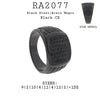 Men Stainless Steel Ring with CZ Black Rhodium Plating Statement Ring