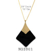 18K Gold-Filled Geometric Necklace