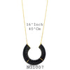 18K Gold-Filled Horseshoe Necklace