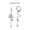 Stainless Steel Beads and Hearts Dangle Drop Earrings