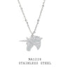 Stainless Steel Unicorn Pendant Necklace