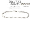 18cm/7.2 Inch Stainless Steel Chain Bracelet