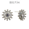 925 Sterling Silver Cz Stud Earrings