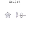 925 Sterling Silver CZ Stud Earrings