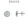 925 Sterling Silver Cubic Zirconia Stud Earrings