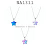 Rainbow Star Stainless Steel Pendant Necklace