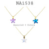 Rainbow Star Stainless Steel Pendant Necklace