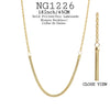 18K Gold-Filled 18Inch/45cm Half Snake, Half Byzantine  Necklace