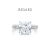 925 Sterling Silver CZ Engagement Ring