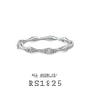 925 Sterling Silver CZ Full Eternity Ring