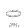 925 Sterling Silver CZ Eternity Ring