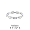 925 Sterling Silver Baguette CZ Eternity Ring